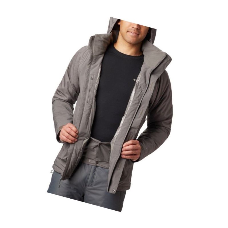 Columbia Wildside Insulated Mont Erkek Gri | 06714-XZWN
