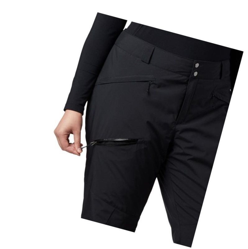 Columbia Wildside Plus Size Pantolon Kadın Siyah | 04936-LIGQ
