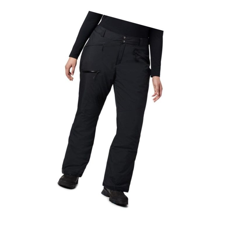 Columbia Wildside Plus Size Pantolon Kadın Siyah | 04936-LIGQ