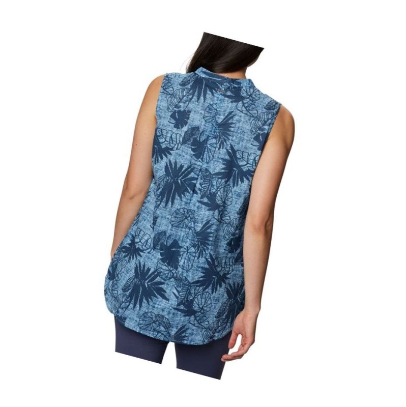 Columbia Willow Bend Sleeveless Tunic Atlet Kadın Mavi | 16293-VDZE
