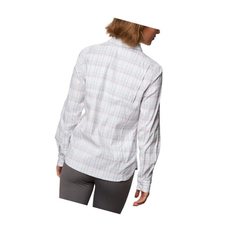 Columbia Willow Orchard Lite Long Sleeve Gömlek Kadın Gri | 06128-ZRJM