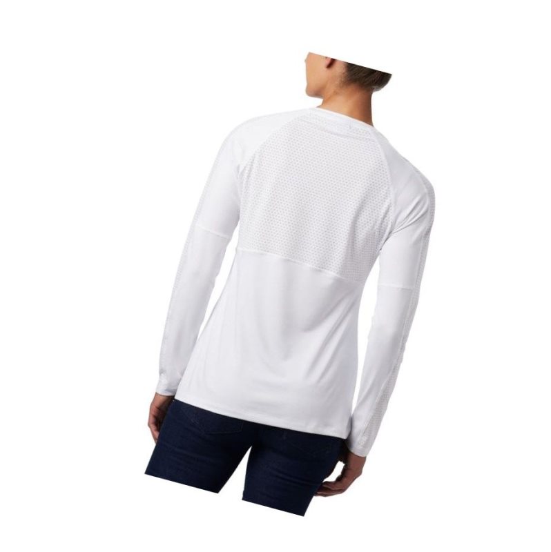 Columbia Windgates Long Sleeve Sweatshirt Kadın Beyaz | 85791-YZIW
