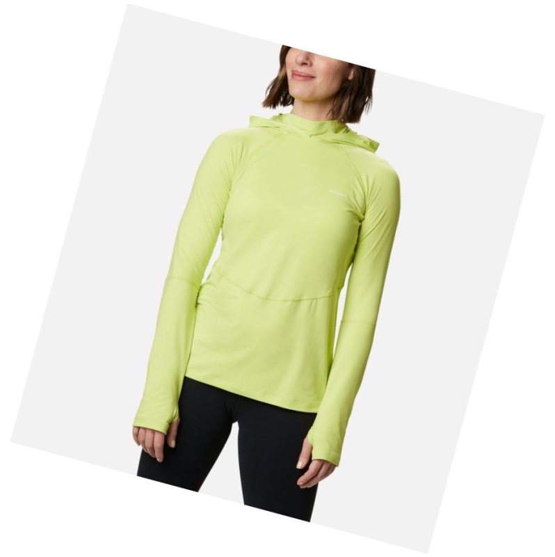 Columbia Winter Power Hooded Knit Kapşonlu Kadın Yeşil | 32689-UWPE