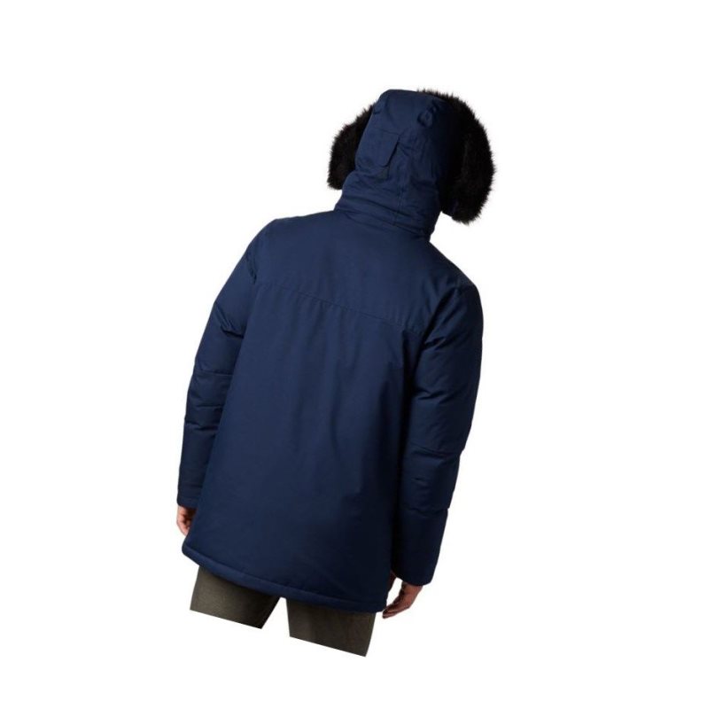 Columbia Winter Rebellion Down Parka Mont Erkek Lacivert | 59846-IVRG