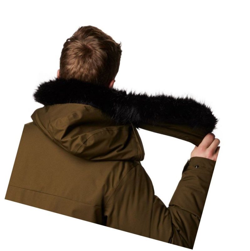 Columbia Winter Rebellion Down Parka Mont Erkek Zeytin Yeşili | 49153-KZTI