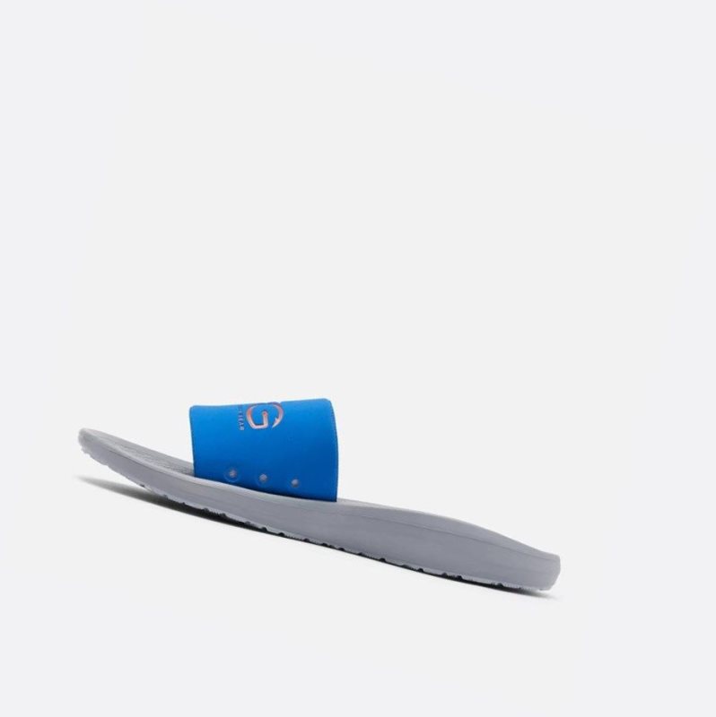 Columbia Yachtrocker PFG Slide Erkek Açık Indigo Turuncu | 21094-JRGV