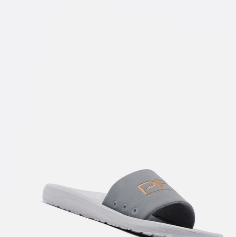 Columbia Yachtrocker PFG Slide Erkek Gri Açık Turuncu | 53906-QWIG