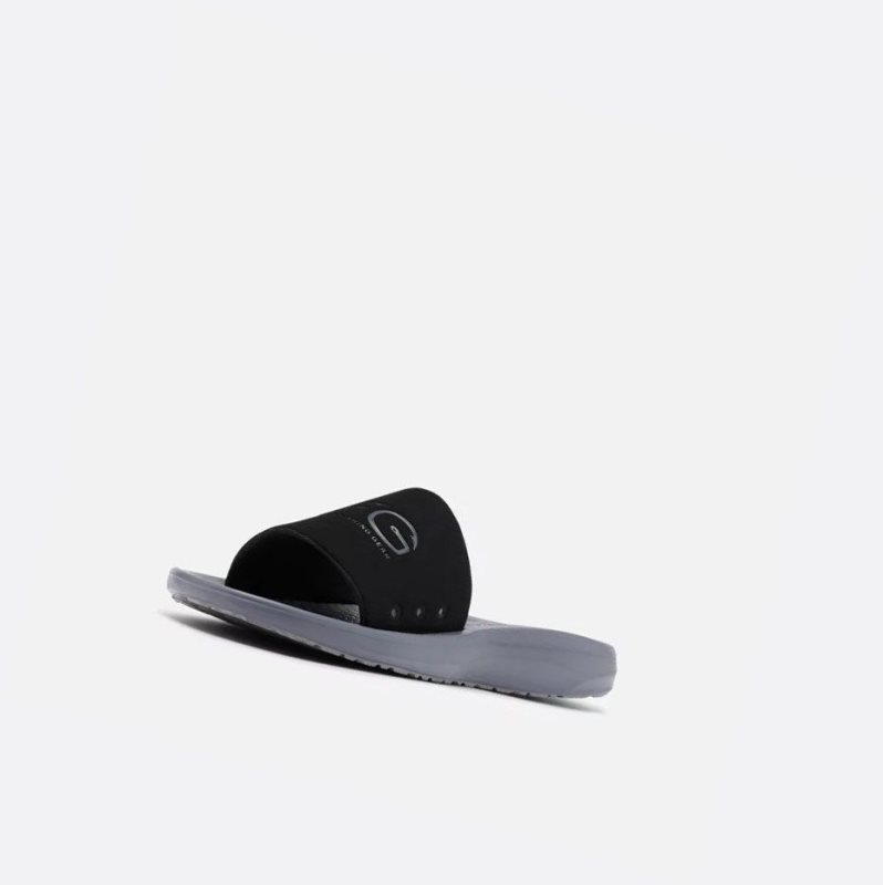 Columbia Yachtrocker PFG Slide Erkek Siyah Koyu Gri | 01639-ACJN