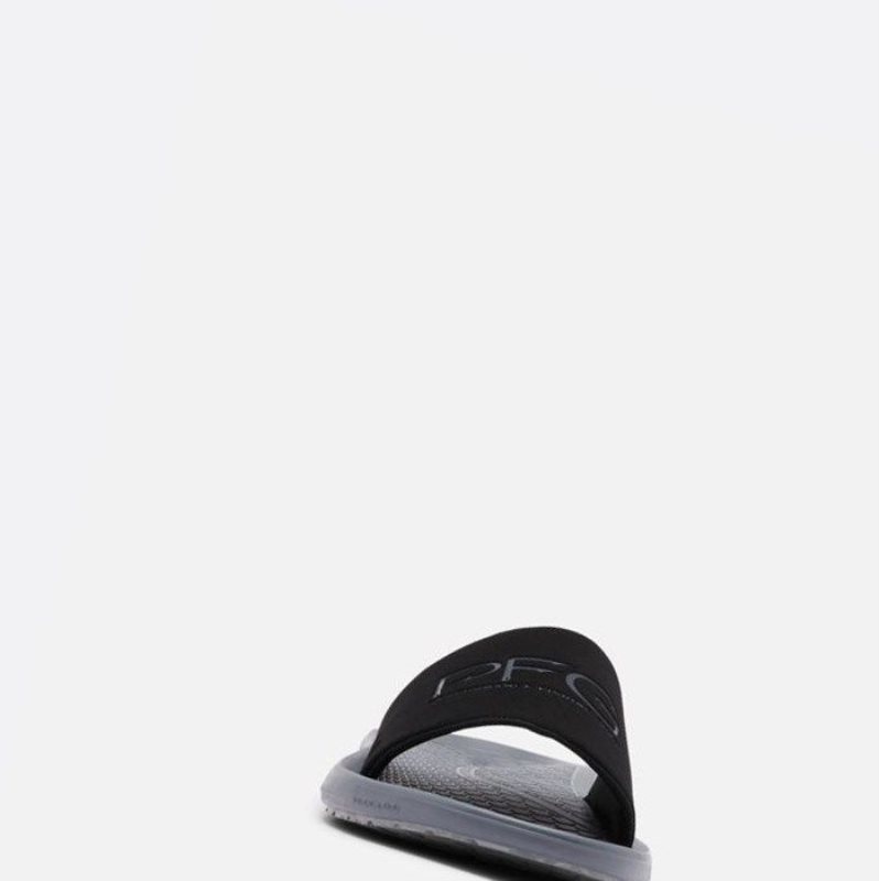 Columbia Yachtrocker PFG Slide Erkek Siyah Koyu Gri | 01639-ACJN