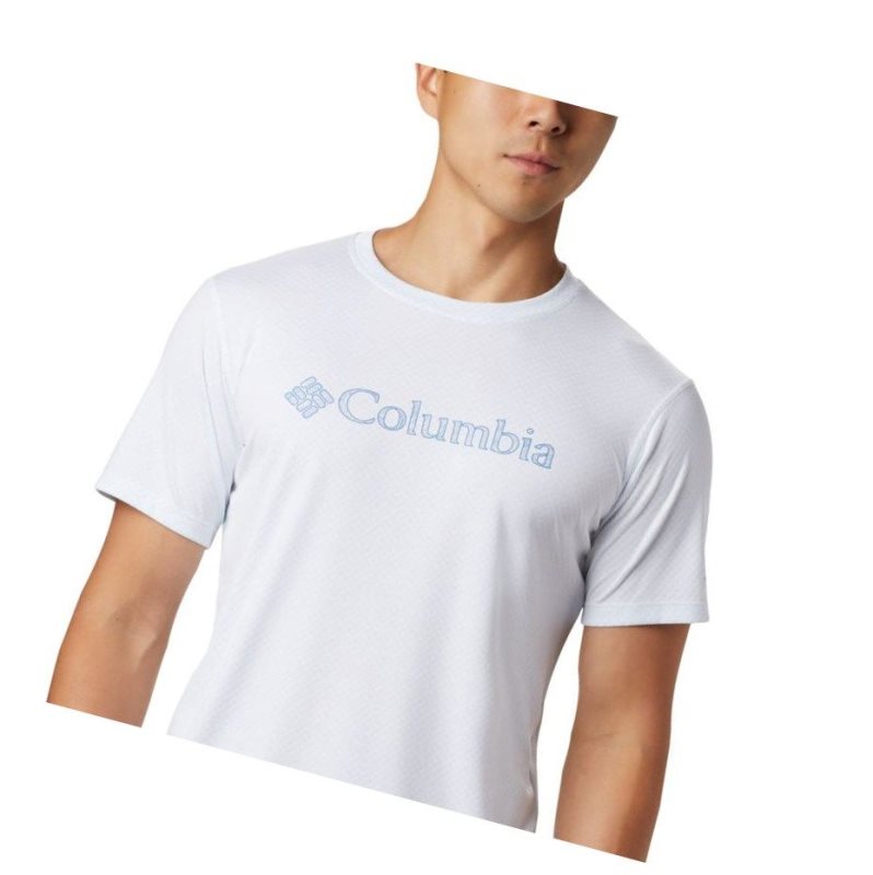 Columbia Zero Rules Short Sleeve Graphic Tişört Erkek Beyaz | 52019-DFTH