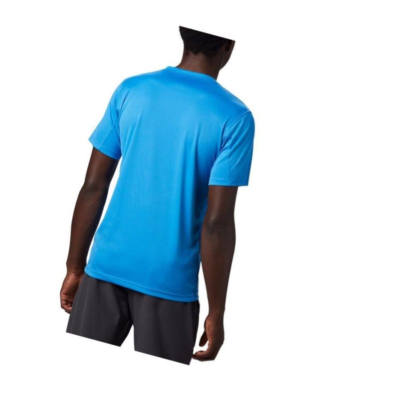 Columbia Zero Rules Short Sleeve Graphic Tişört Erkek Mavi Mavi | 25389-HKVB