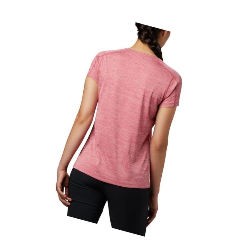 Columbia Zero Rules Short Sleeve Tişört Kadın Pembe | 96517-GBWI