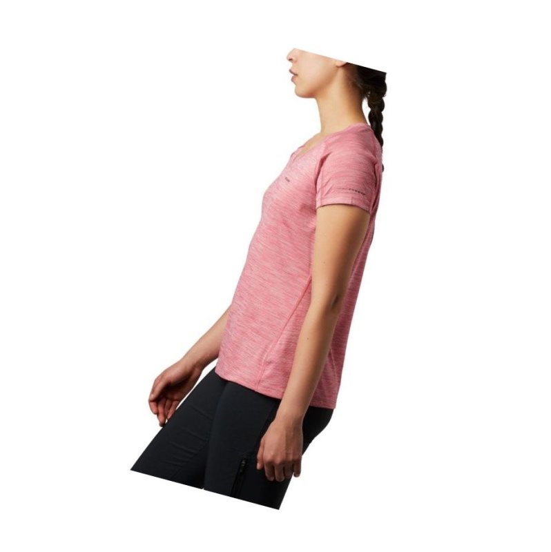 Columbia Zero Rules Short Sleeve Tişört Kadın Pembe | 96517-GBWI