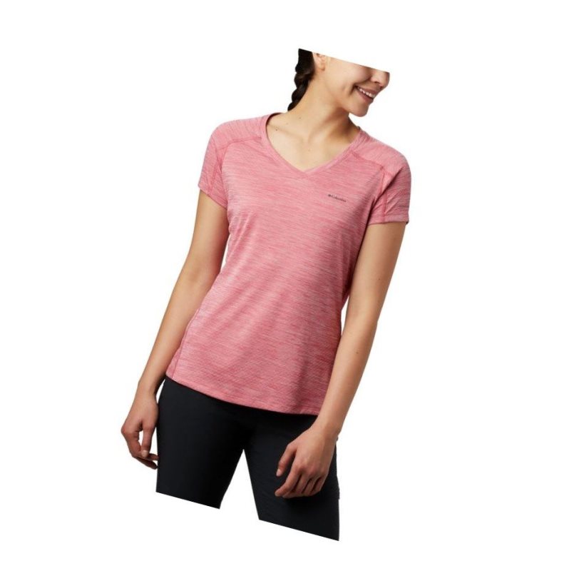 Columbia Zero Rules Short Sleeve Tişört Kadın Pembe | 96517-GBWI