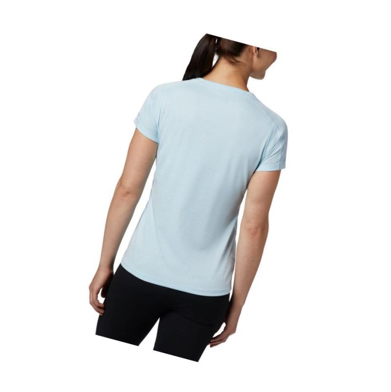 Columbia Zero Rules Short Sleeve Tişört Kadın Mavi | 05172-NCSE