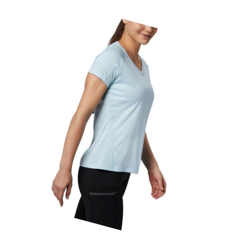 Columbia Zero Rules Short Sleeve Tişört Kadın Mavi | 05172-NCSE